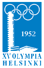 Logo von Olympia 1952 in Helsinki